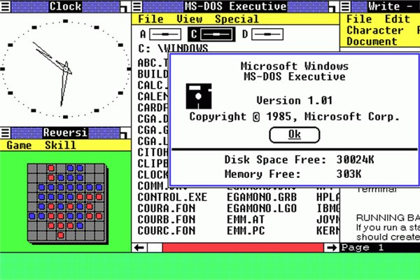 Windows 30 yılda böyle değişti