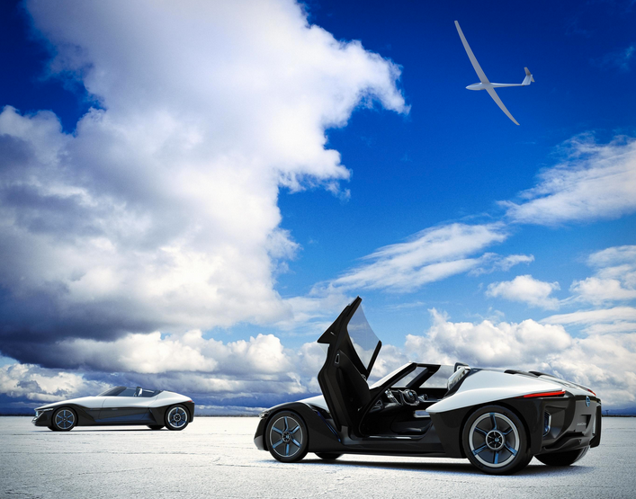 Nissan'dan benzersiz bir otomobil BladeGlider