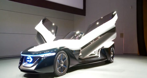 Nissan'dan benzersiz bir otomobil BladeGlider