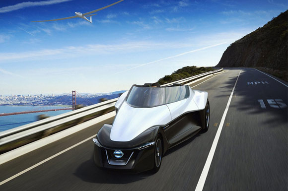 Nissan'dan benzersiz bir otomobil BladeGlider