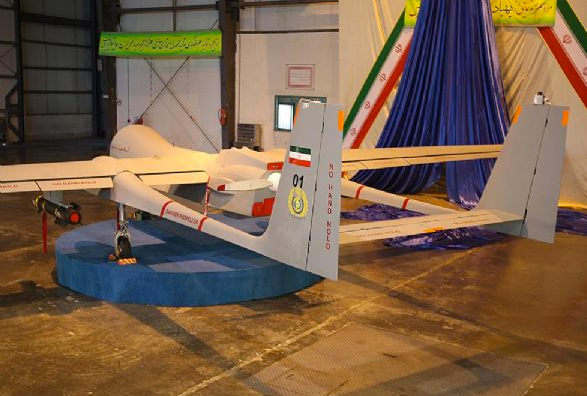 İran'ın ürettiği en büyük insansız hava aracı 