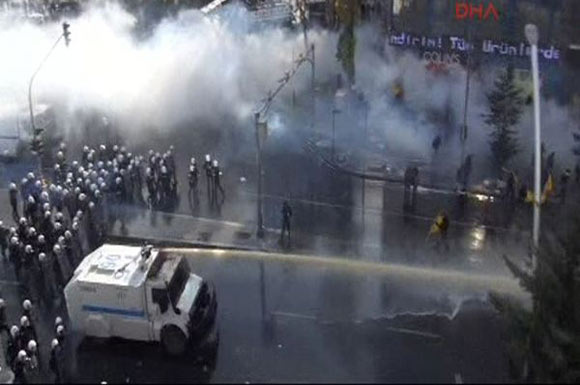 Ankara'da polis müdahalesi