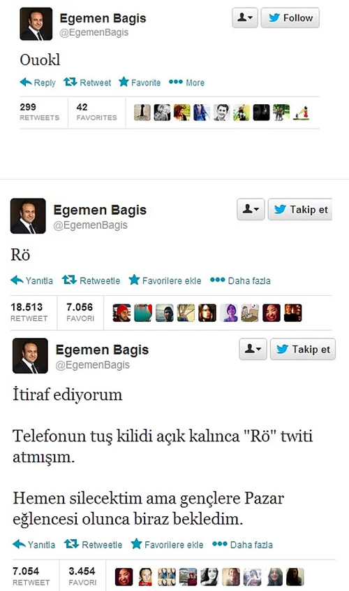 Siyasilerin en ilginç tweetleri