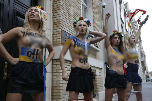 FEMEN´den akıl almaz eylem