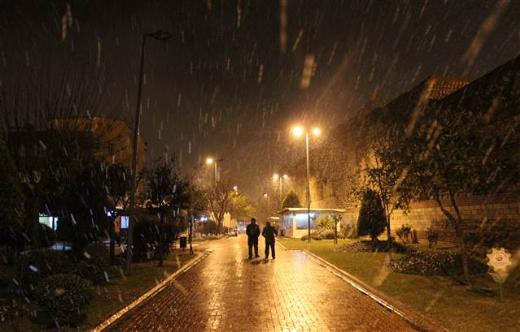 İstanbul'da kar yağışı başladı