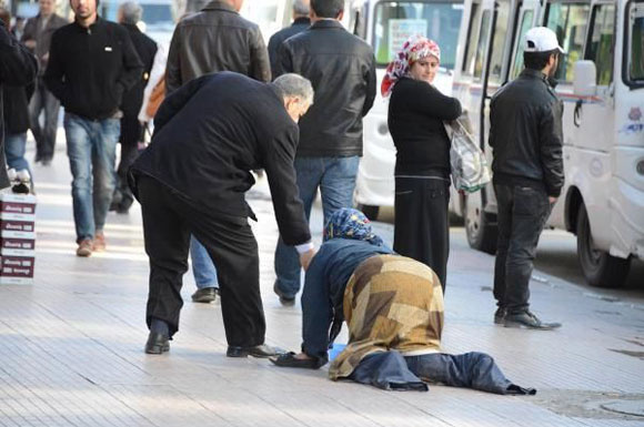 Engelli dilenci sağlam çıktı