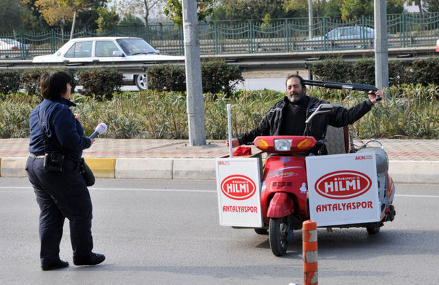 Antalya'da dehşet anları!