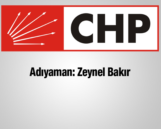 CHP'nin adayları belli oldu