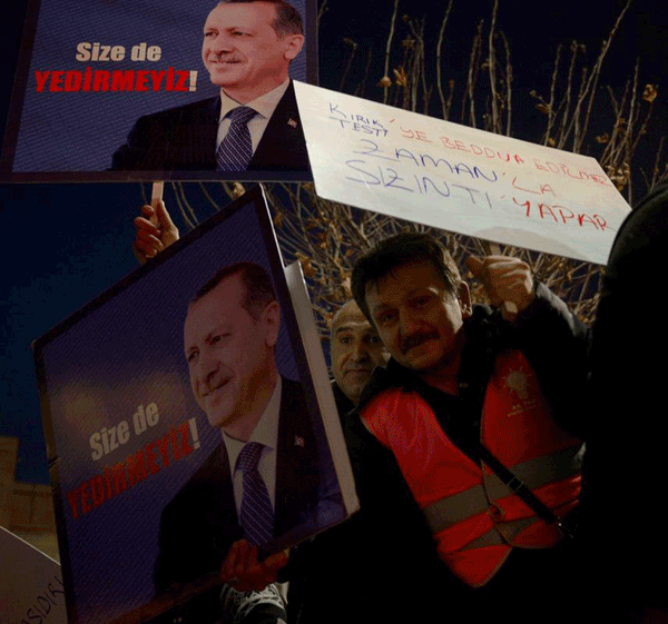 AK Partililer Erdoğan için toplandı