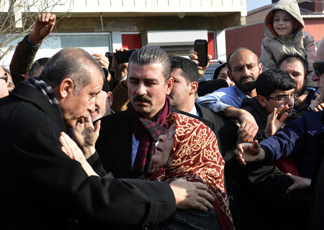 Başbakan Erdoğan'a sevgi seli