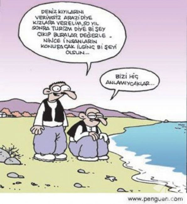 En güzel kış karikatürleri