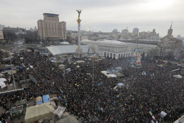 Kiev yeniden birbirine girdi!