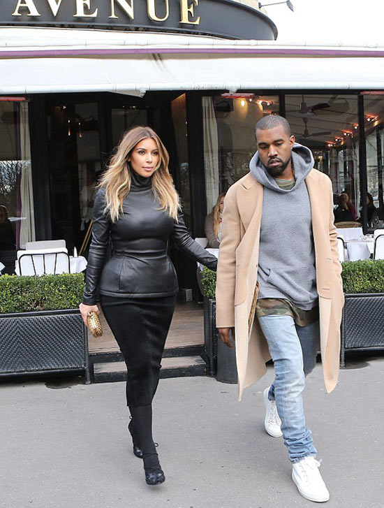 Kim Kardashian ve Kanye West'e Paris'te ağır eleştiri