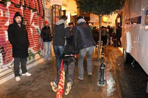 Taksim'deki gösteriye polis müdahalesi