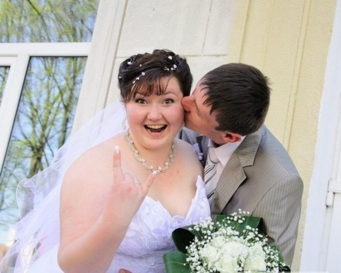 Dünyanın en garip düğün fotoğrafları