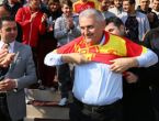 Binali Yıldırım penaltı attı