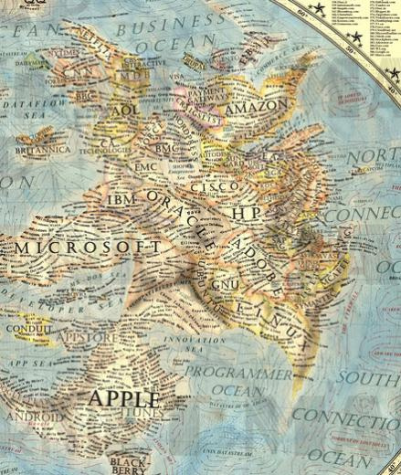 Dünya internet haritası