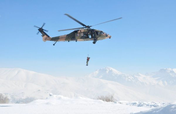 Hakkari'de nefes kesen tatbikat