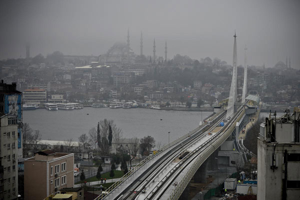 Haliç Metro Köprüsü açıldı