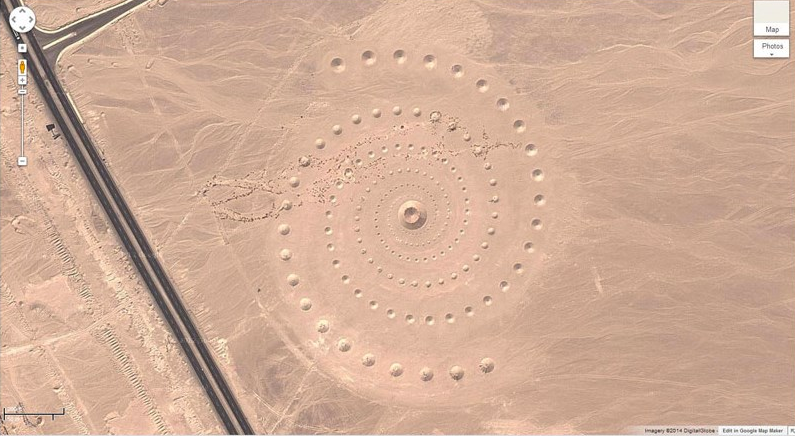Google Earth'te en ilgi çekici yerler