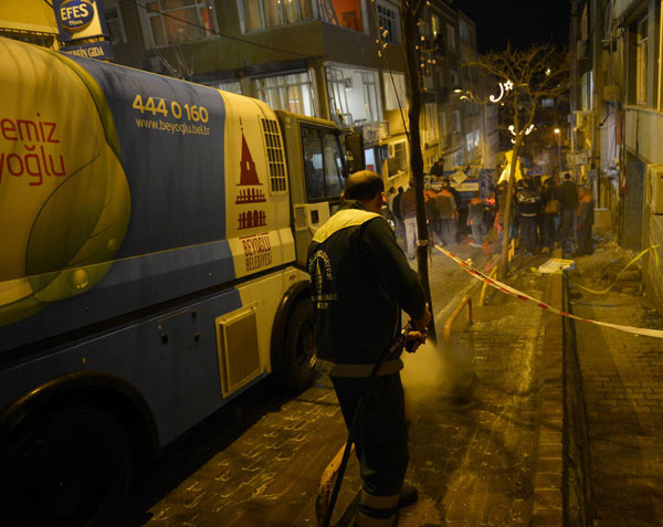 Taksim'deki patlamanın ardından yaşananlar
