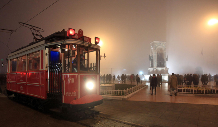 İstanbul sisliyken bile güzel