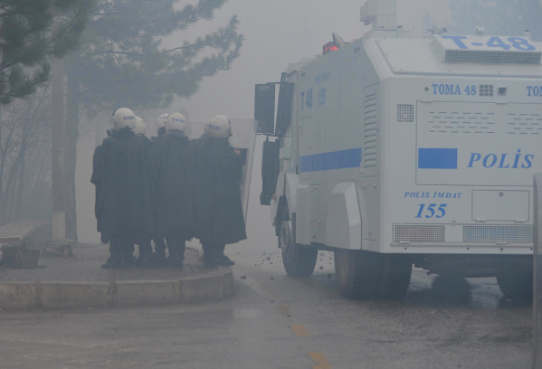 ODTÜ'de polis müdahalesi! İlk görüntüler