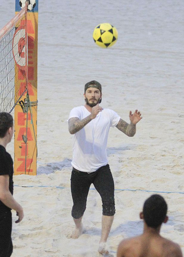 David Beckham Rio'yu karıştırdı!