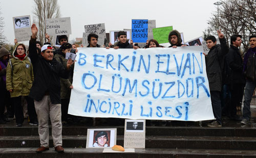 Ankara'da Berkin Elvan eylemine polisten sert müdahale