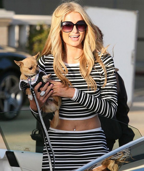 Paris Hilton Hollywood'da yakalandı!