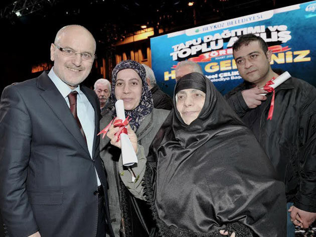 Beykoz'da Tapu Bayramı