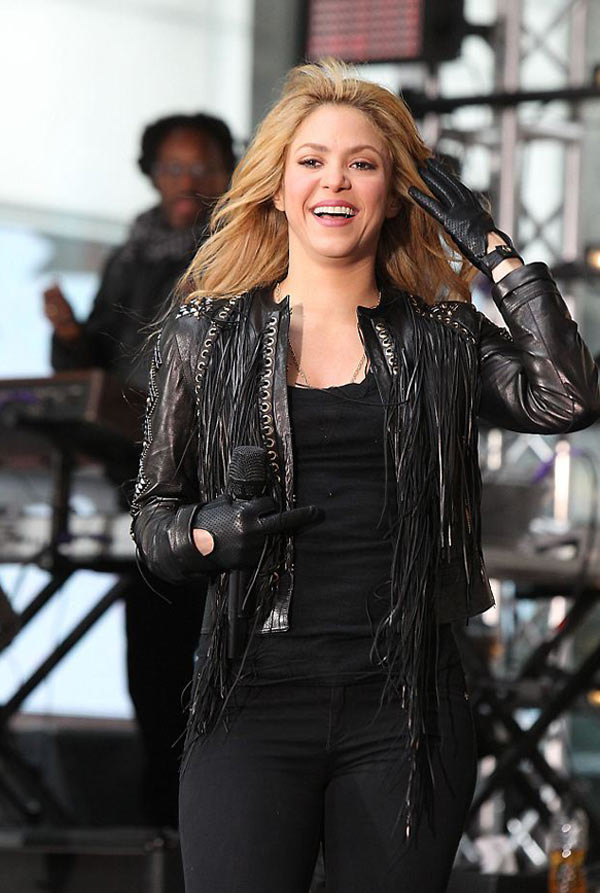 Shakira New York'da kameralara yakalandı