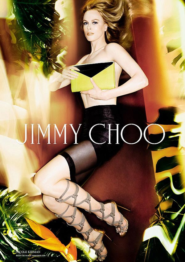 Nicole Kidman Jimmy Choo çekimi ile büyüledi