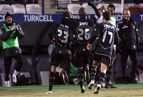 Ankaraspor-Beşiktaş maçından kareler..