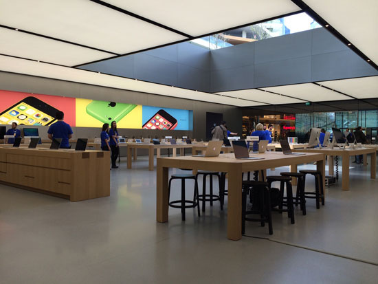 Apple Store İstanbul'dan ilk görüntüler