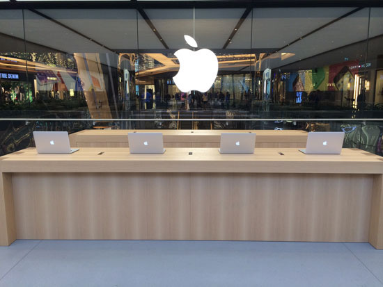 Apple Store İstanbul'dan ilk görüntüler