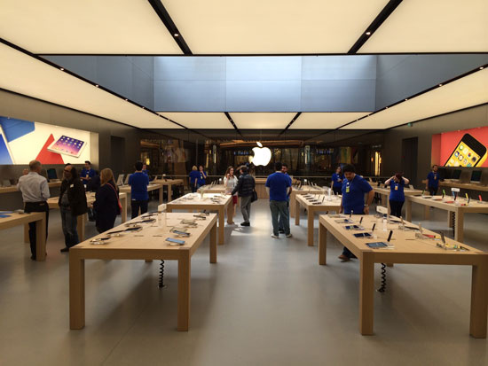 Apple Store İstanbul'dan ilk görüntüler