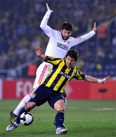 Fener maçından müthiş kareler