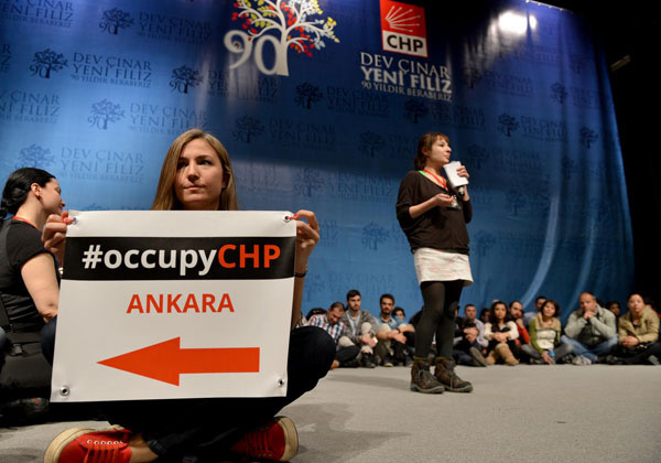 CHP'de davet üzerine işgal: OccupyCHP