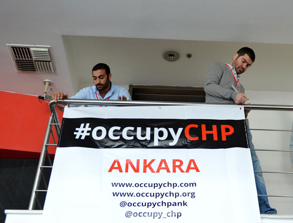 CHP'de davet üzerine işgal: OccupyCHP