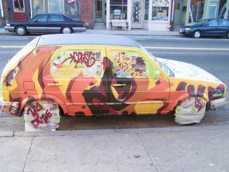 Grafitti arabalar 