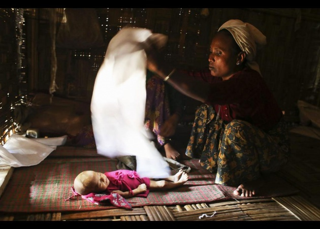 Myanmar'da insanlık ölüyor...