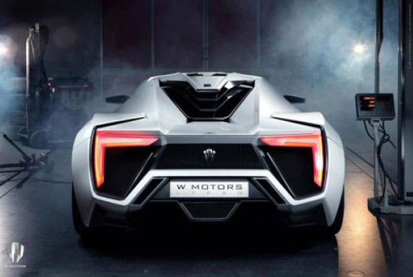 Dünya'nın en pahalı aracı Lykan Hypersport