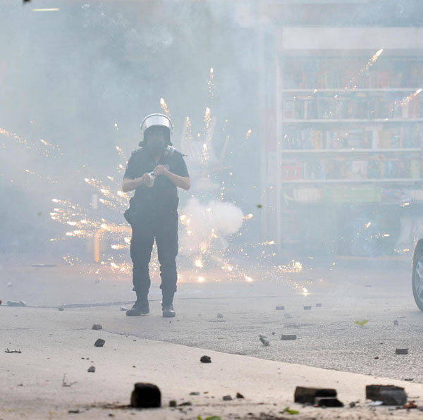 Soma maden faciasını böyle protesto ettiler