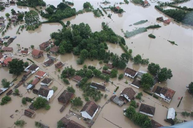 Bosna'da sel felaketi