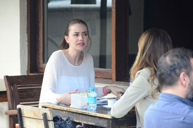 Fahriye Evcen esti gürledi