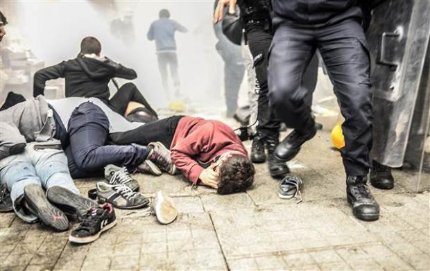 Taksim'de son durum! Dünya Gezi'yi böyle gördü