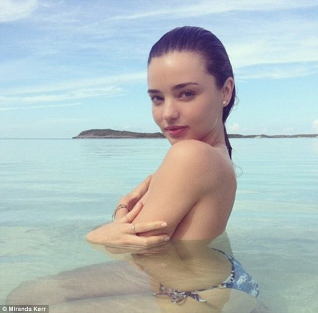 Miranda Kerr gündeme bomba gibi düştü!