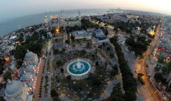 İstanbul havadan da çok güzel