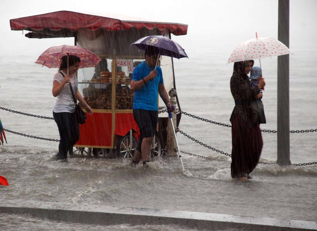 Üsküdar'da yine aynı manzara